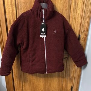 Four Laps Polar Quilted Reversible Sherpa Jacket